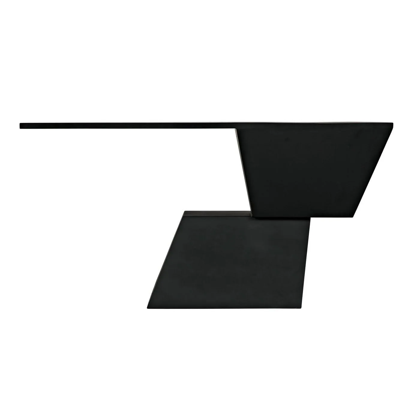 Pieta Console, Black Steel