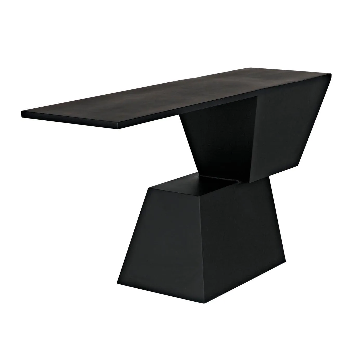 Pieta Console, Black Steel
