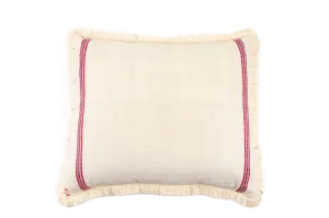 Pillow: Embroidered antique handwoven Hungarian hemp - P145