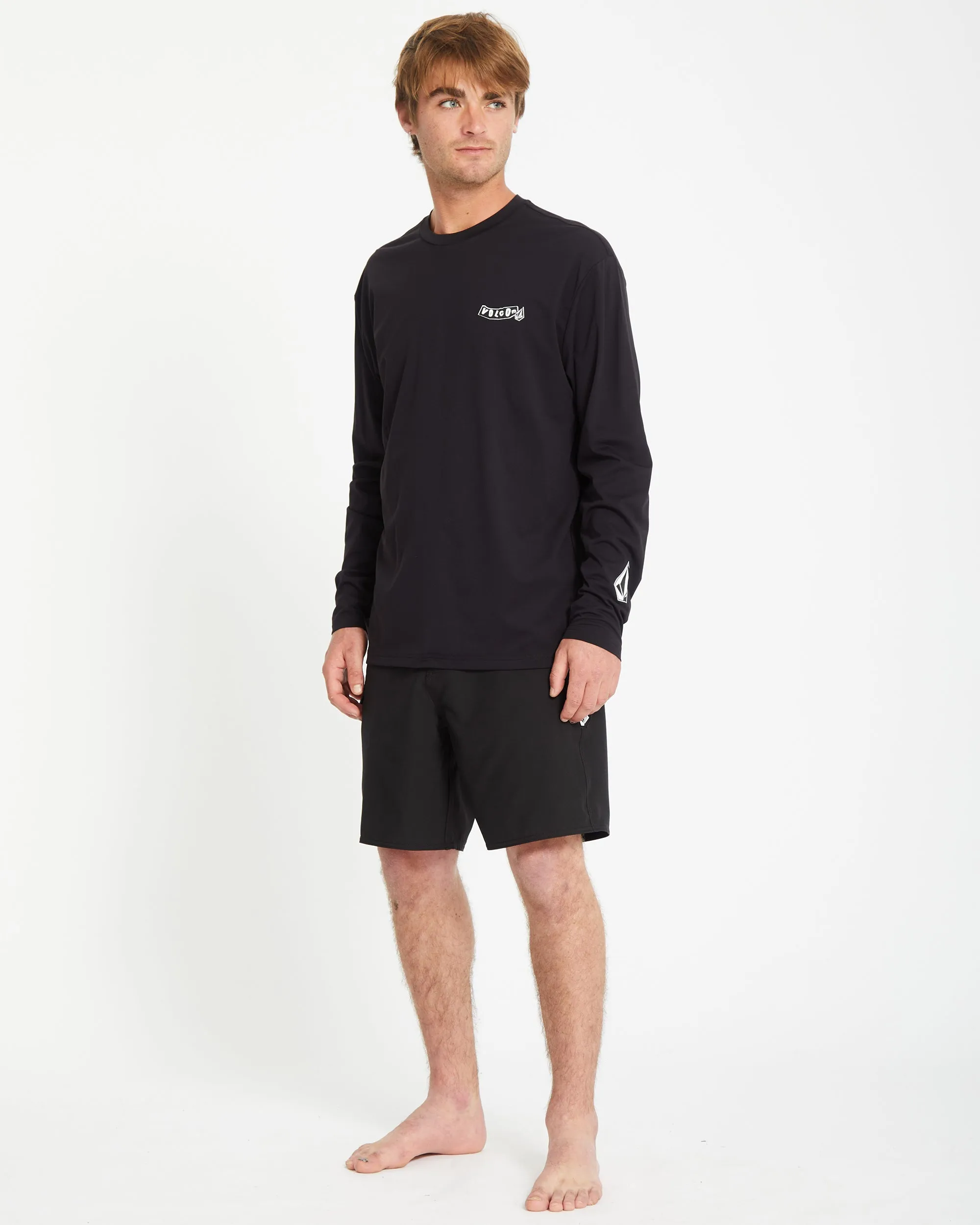 Pistol Surf Rashguard - BLACK