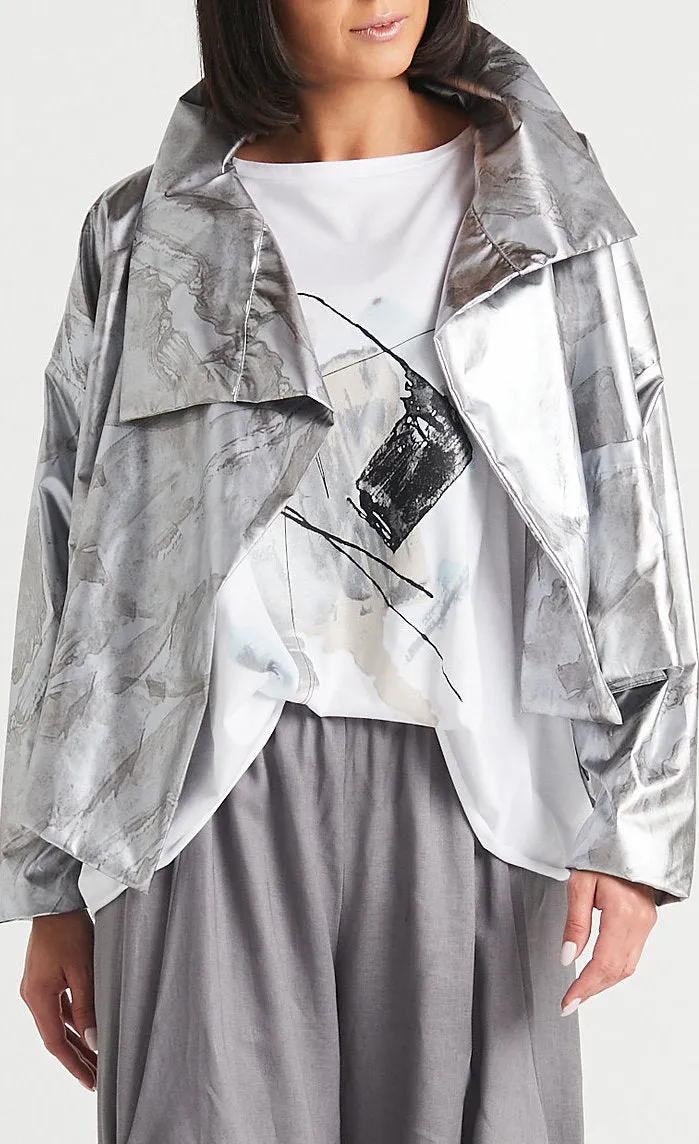 Planet Abstract Luxury Boxy Tee