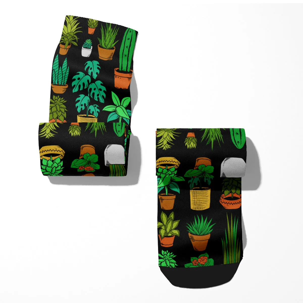 Plant Pattern Socks