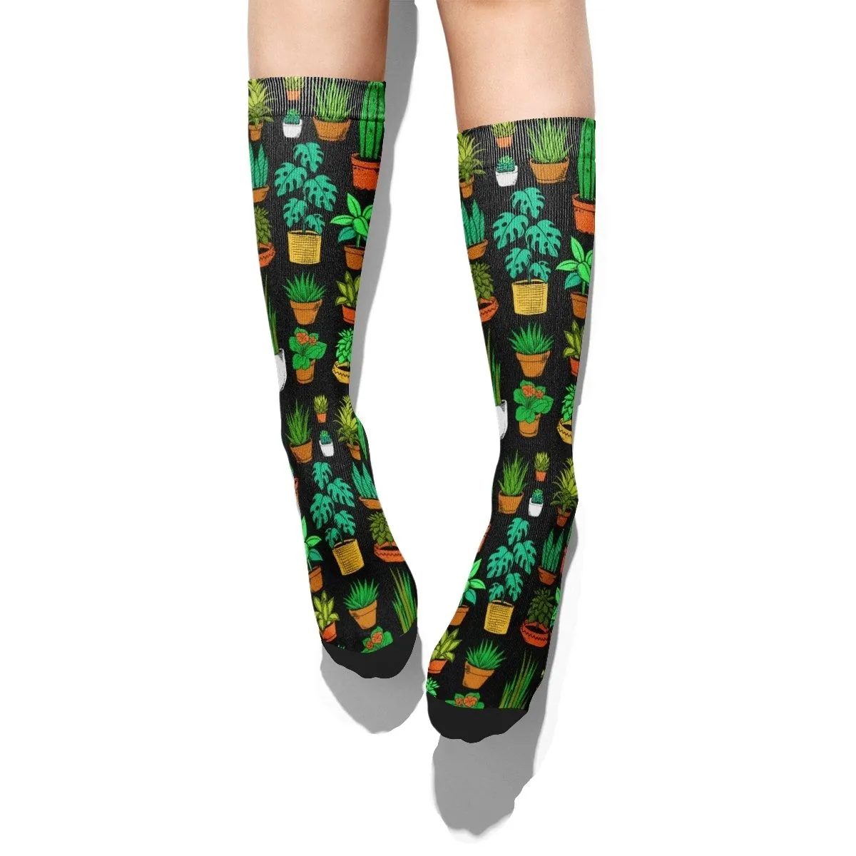 Plant Pattern Socks