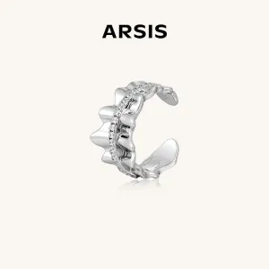 Pleated Open Ring
