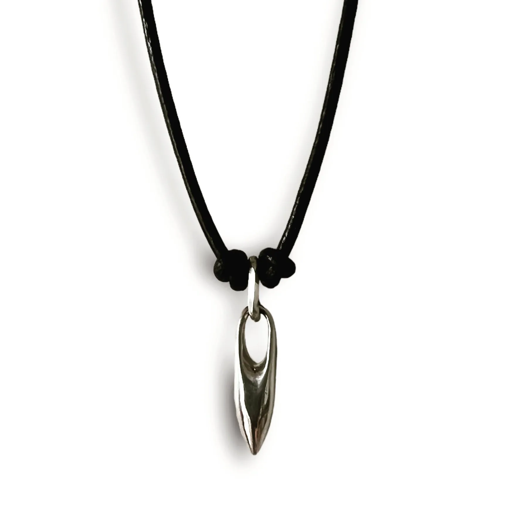 Plumb Line - silver - cord