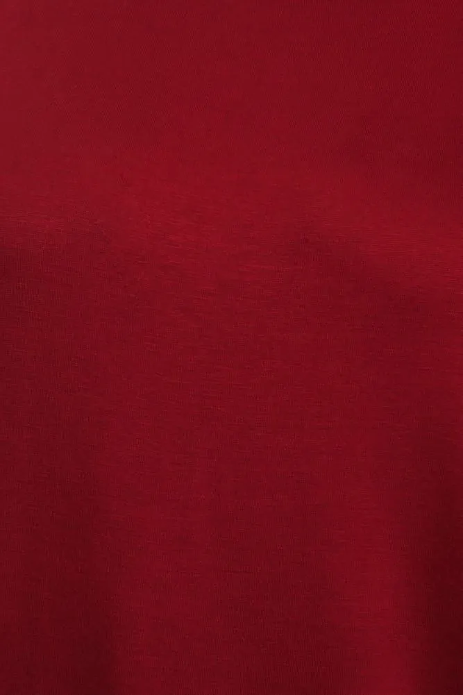 Plus Size Sexy Boxy Dolman Sleeves Top
