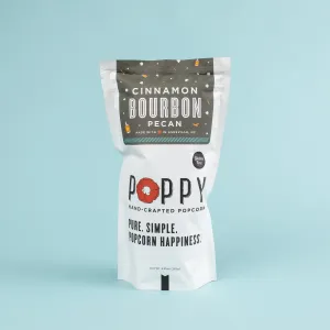 Poppy Cinnamon Bourbon Pecan Popcorn