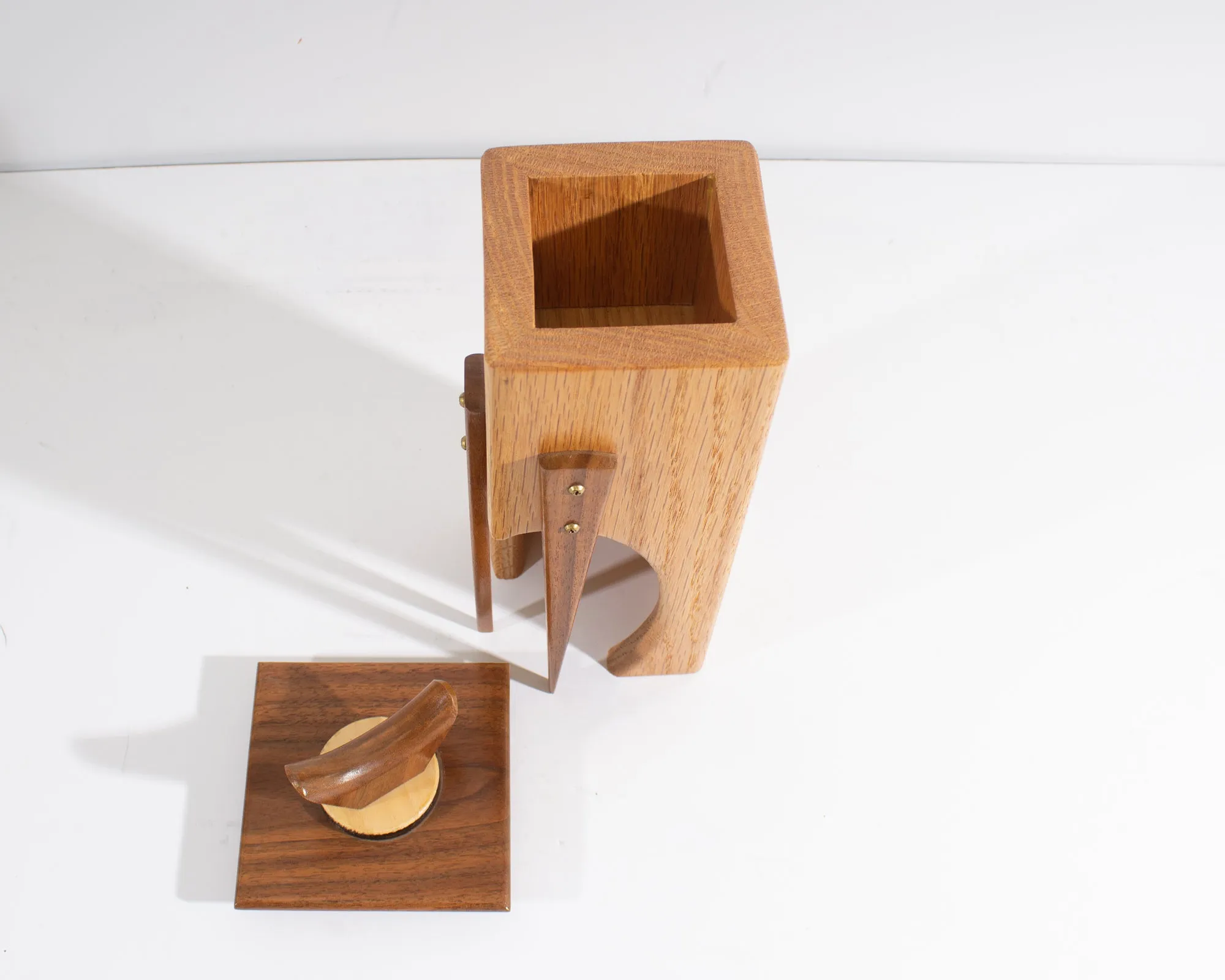 Postmodern 2006 Hand-Crafted Wooden Box