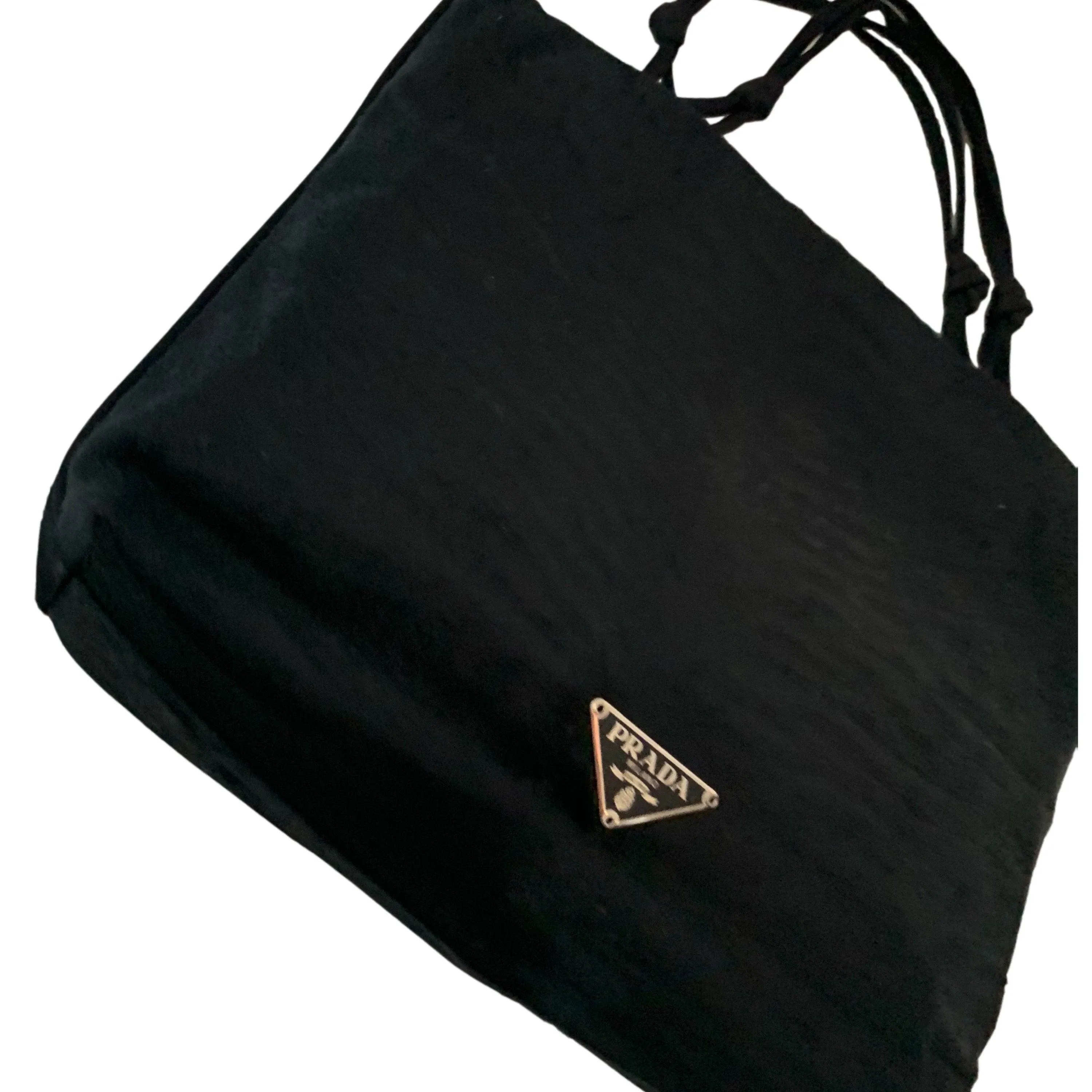 Prada Black Calf Hair Mini Shoulder Bag