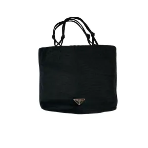 Prada Black Calf Hair Mini Shoulder Bag