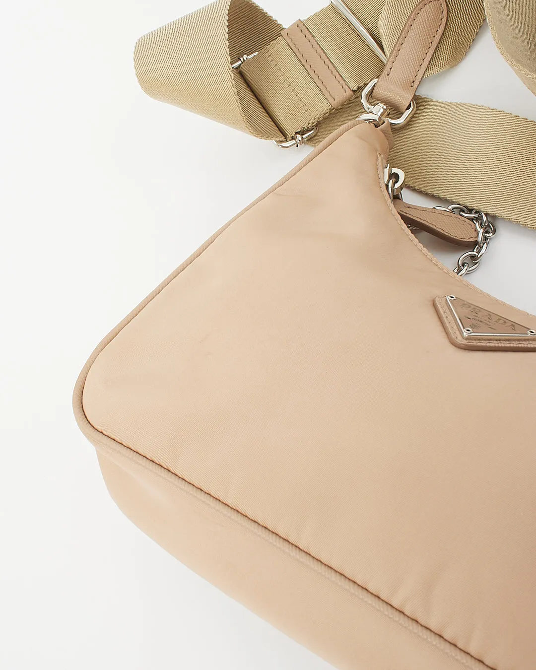 Prada Cameo Beige Re-Edition 2005 Re-Nylon bag