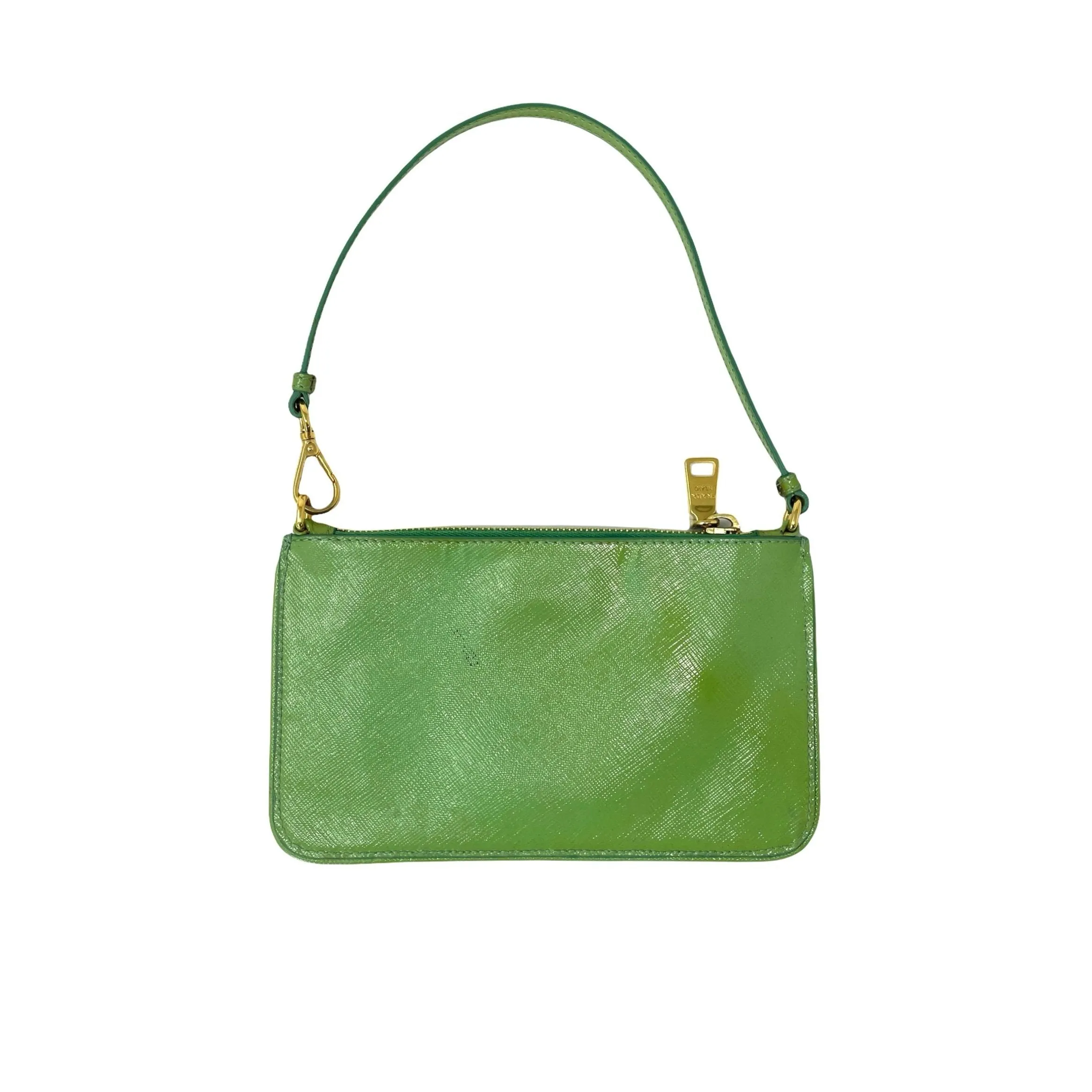 Prada Lime Green Mini Shoulder Bag