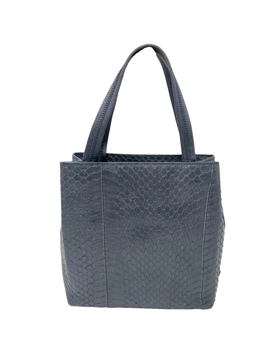 Prada Navy Snakeskin Mini Bag