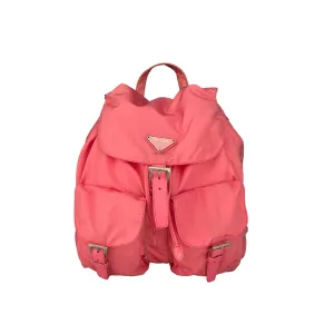 Prada Pink Nylon Backpack