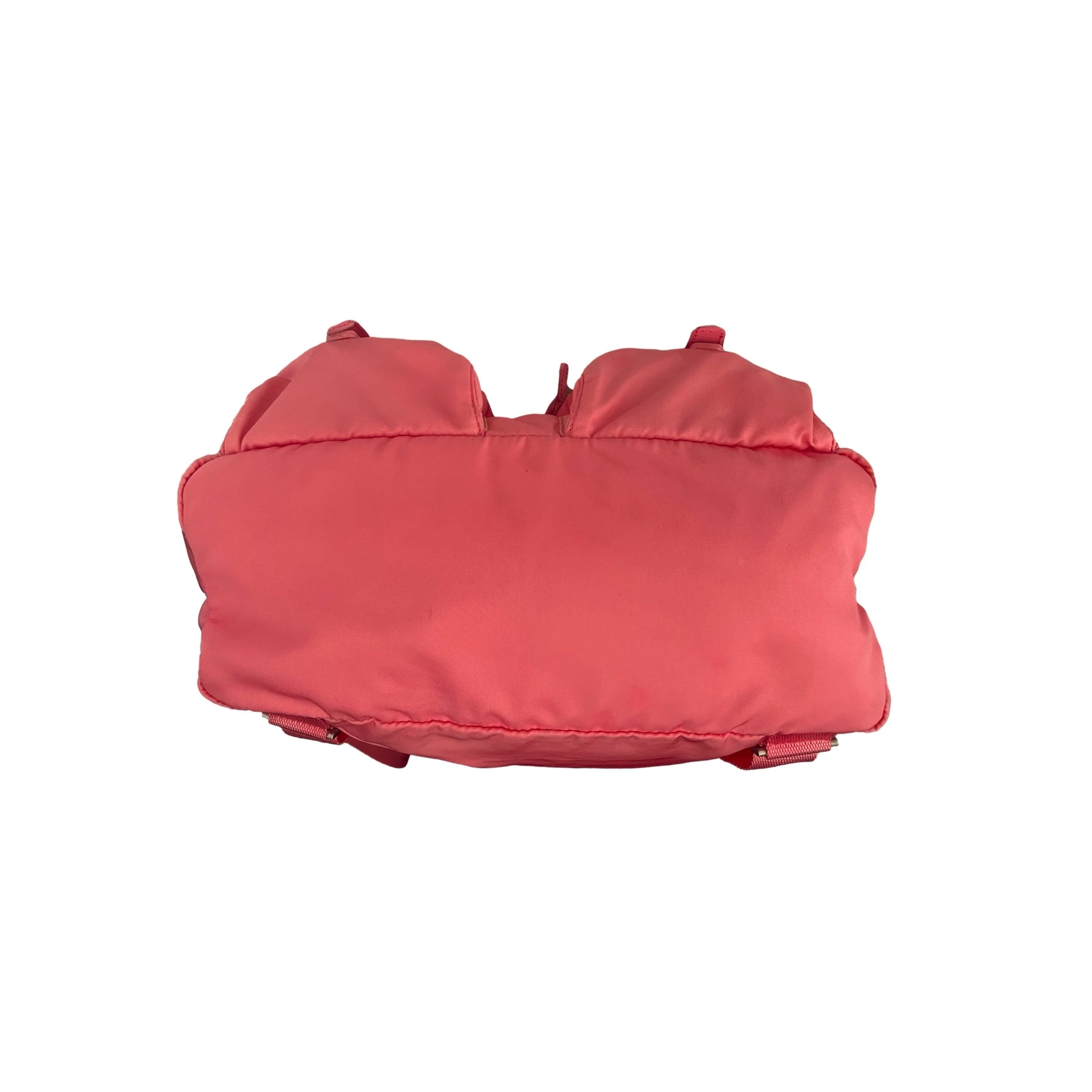 Prada Pink Nylon Backpack