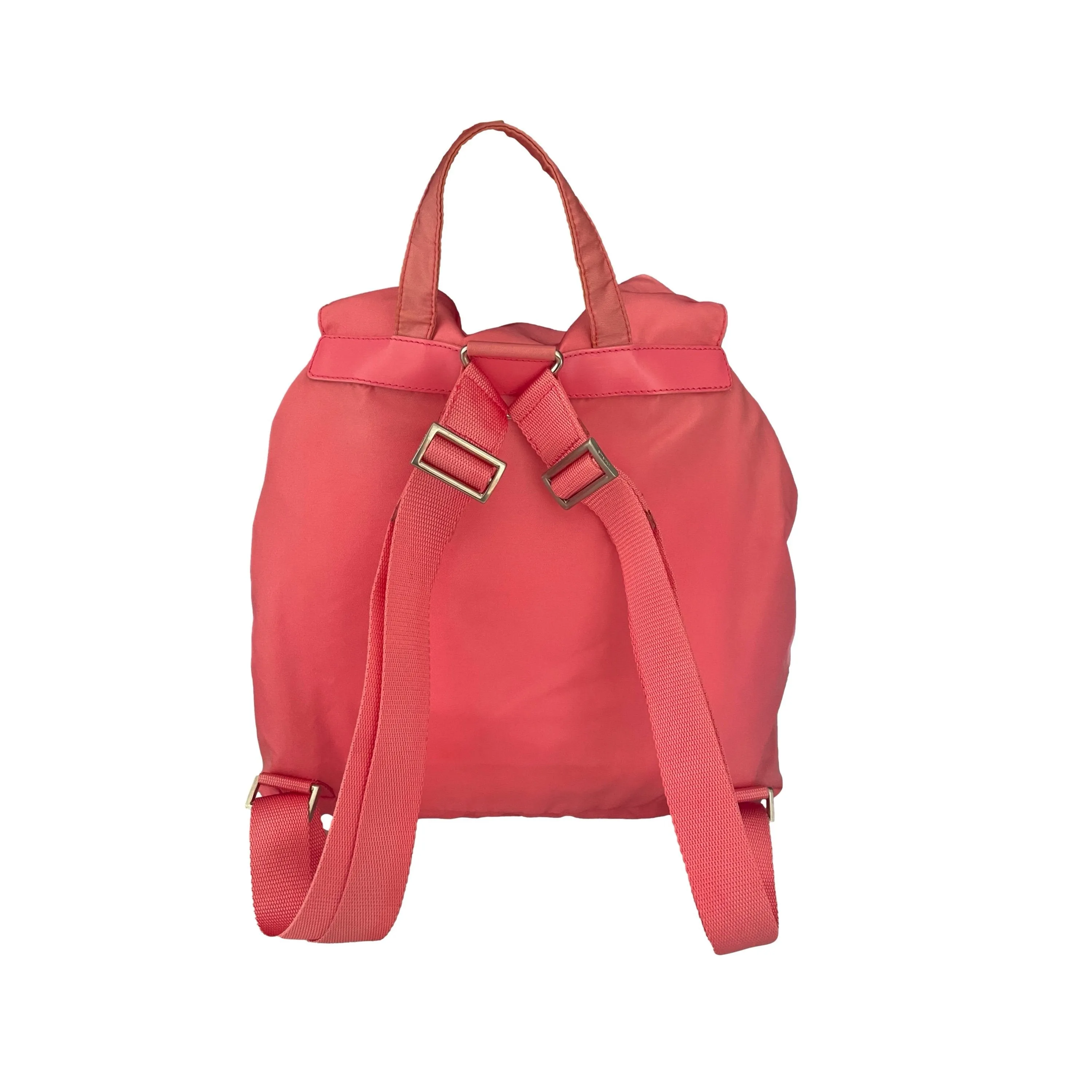 Prada Pink Nylon Backpack