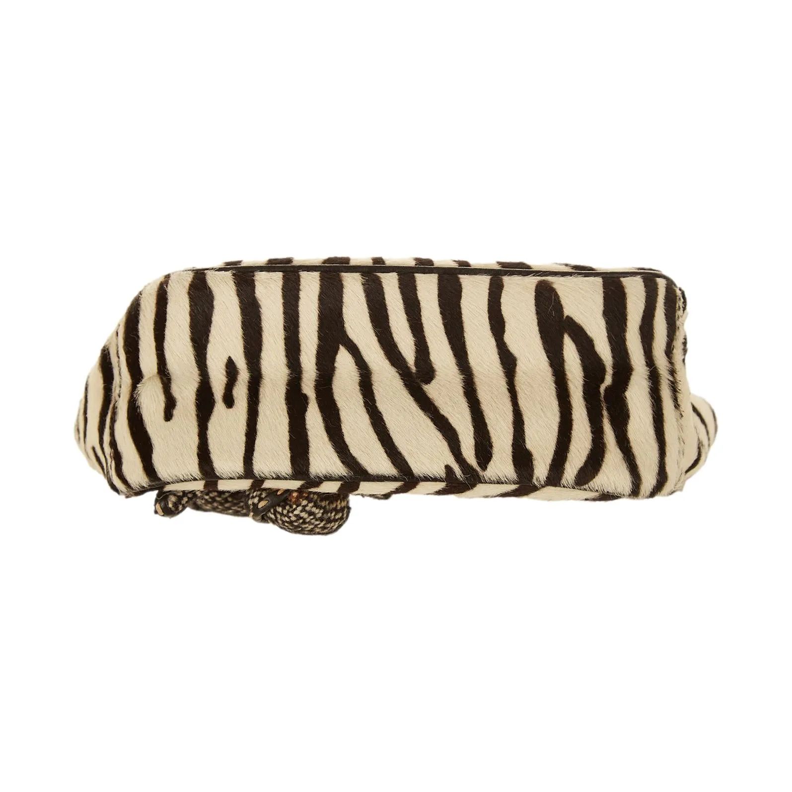 Prada Zebra Print Mini Top Handle Bag