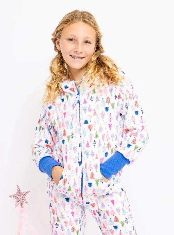 Preppy Goose Merry Christmas Plush Onesie