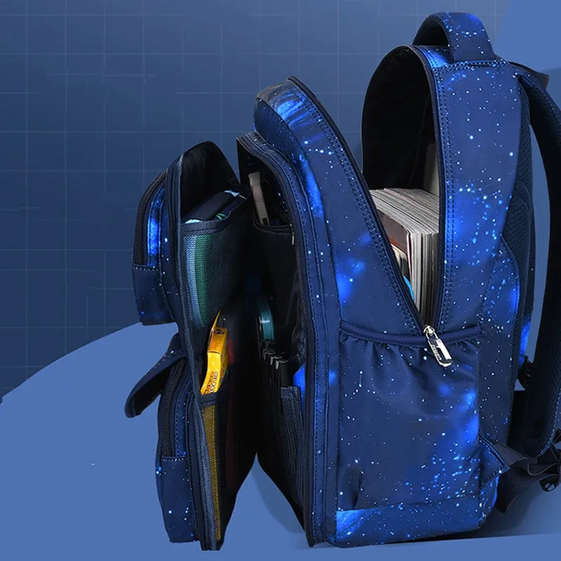 Primary school children's backpacks for girls and boys waterproof backpacks