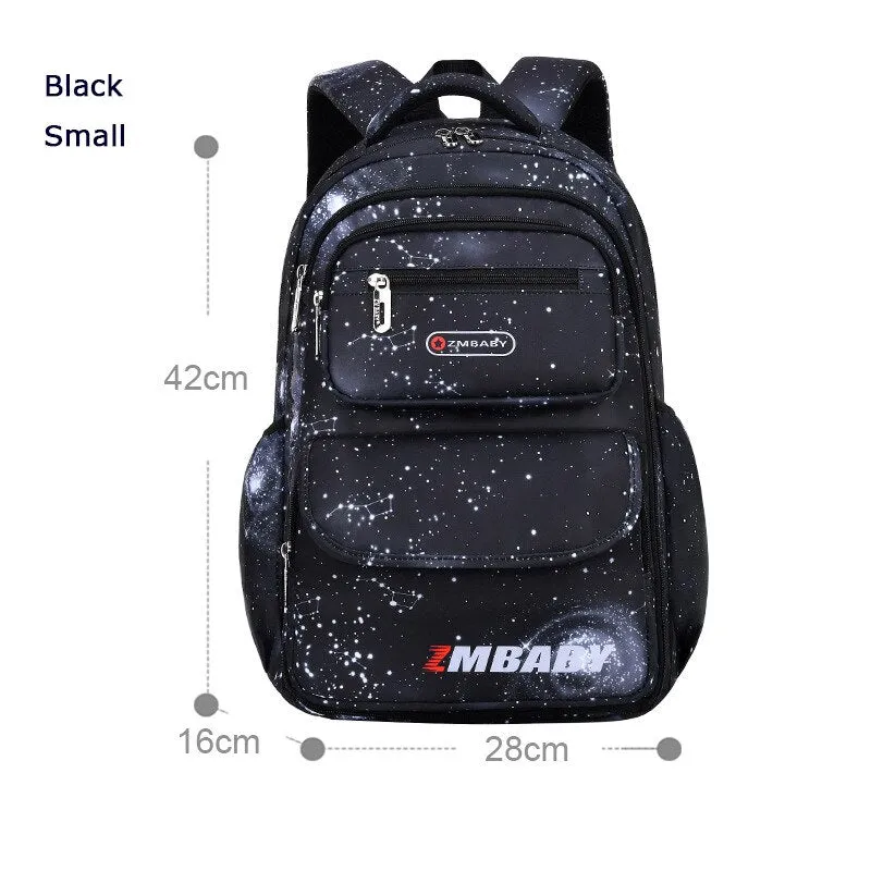 Primary school children's backpacks for girls and boys waterproof backpacks