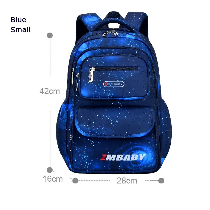 Primary school children's backpacks for girls and boys waterproof backpacks