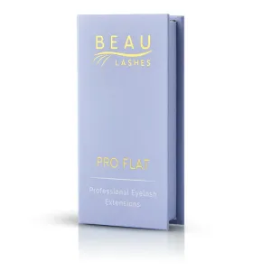 Pro Flat Eyelash Extensions - B Curl