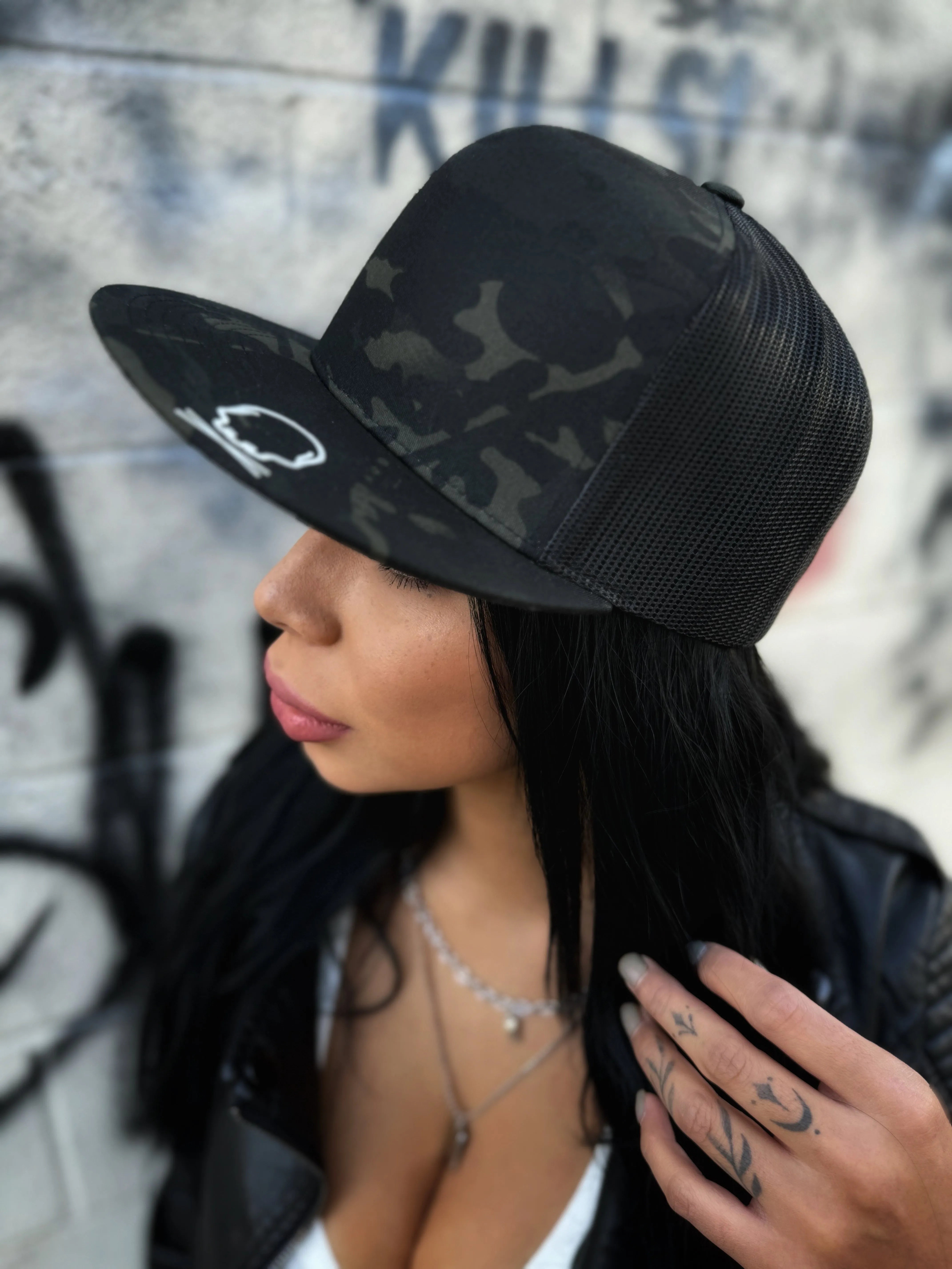 PROVE BLACK CAMO SIDE STYLE BLACK HAT