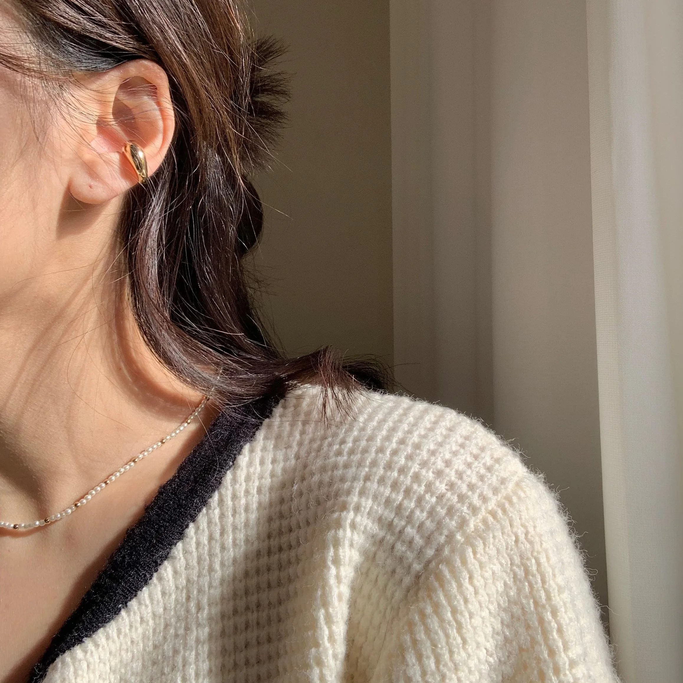 Puffy Bold Ear Cuff