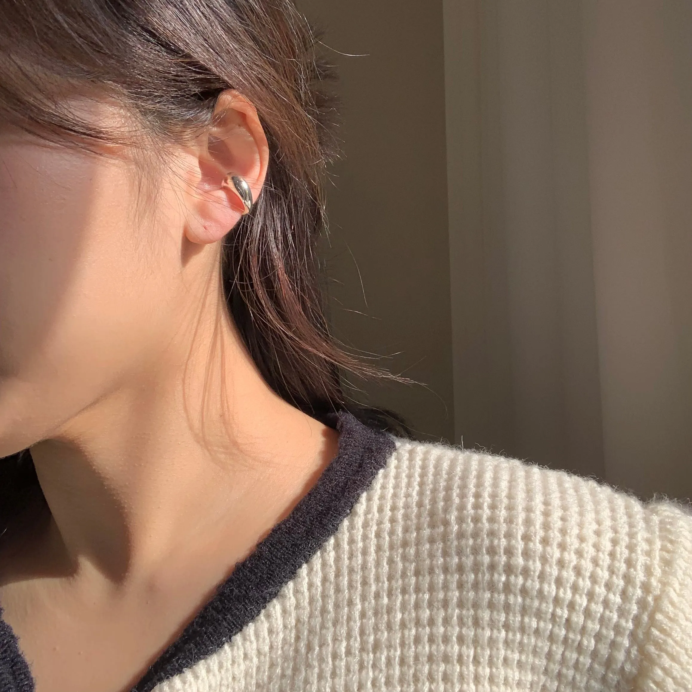 Puffy Bold Ear Cuff