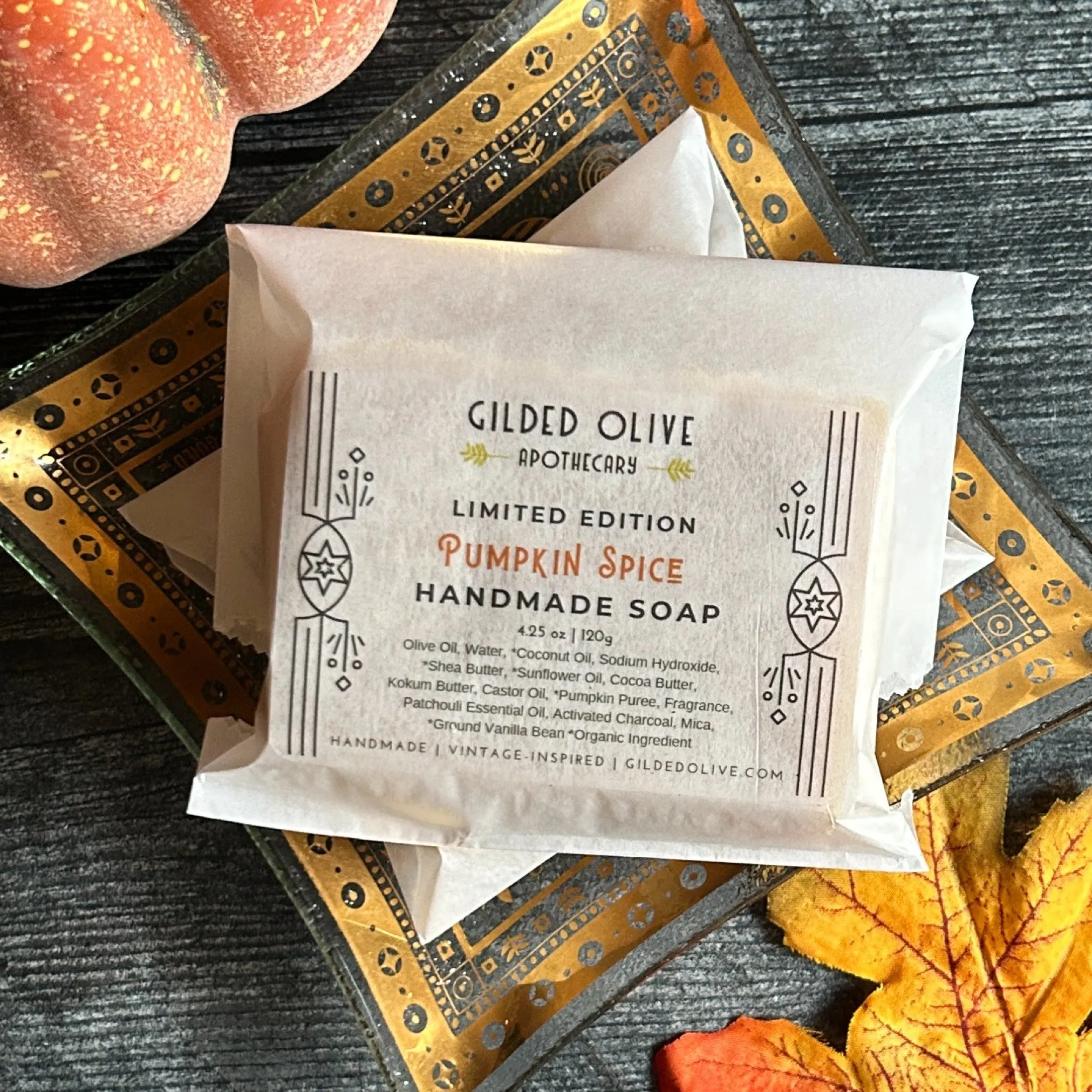 Pumpkin Spice Handmade Soap