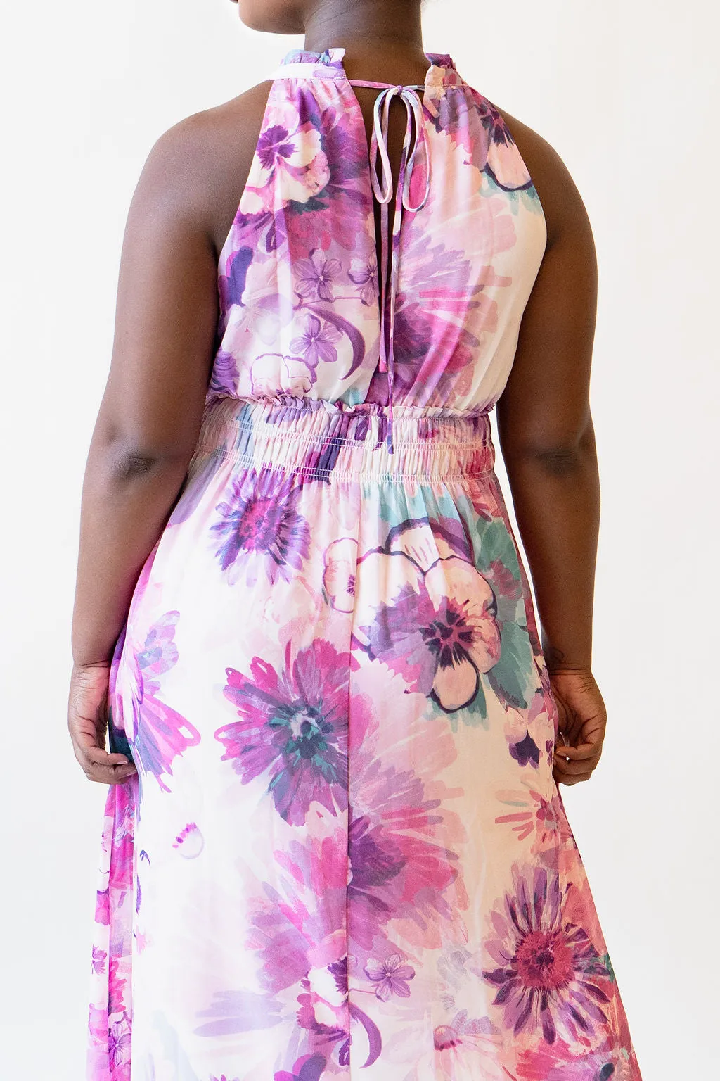 Purple Blossoms Maxi