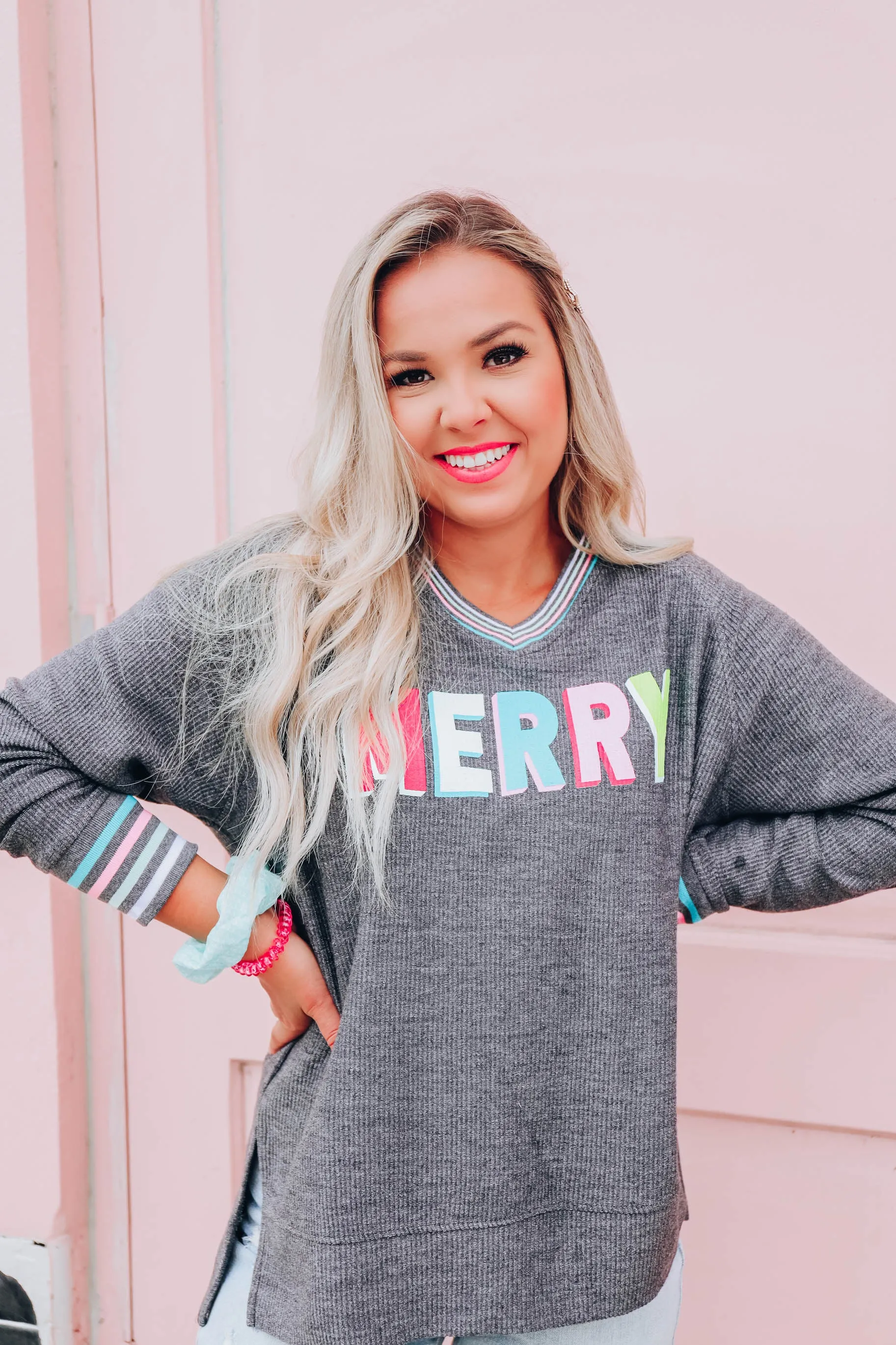 "Merry" Graphic Sweatshirt