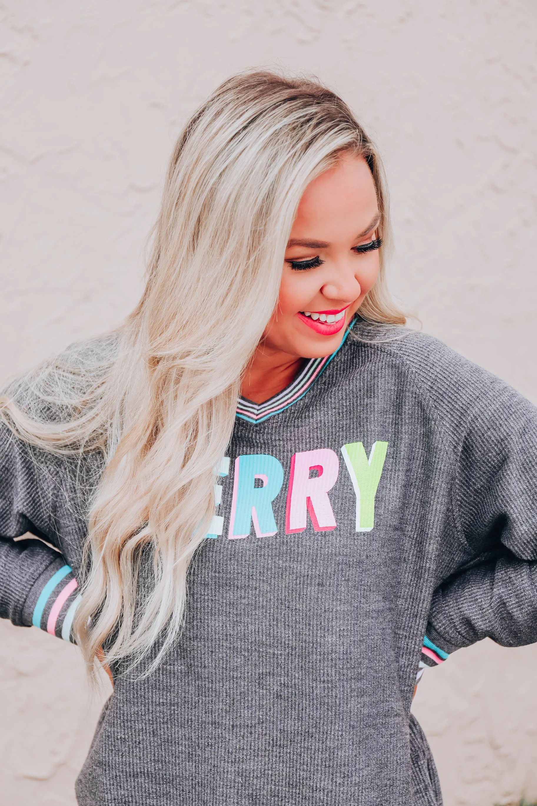 "Merry" Graphic Sweatshirt