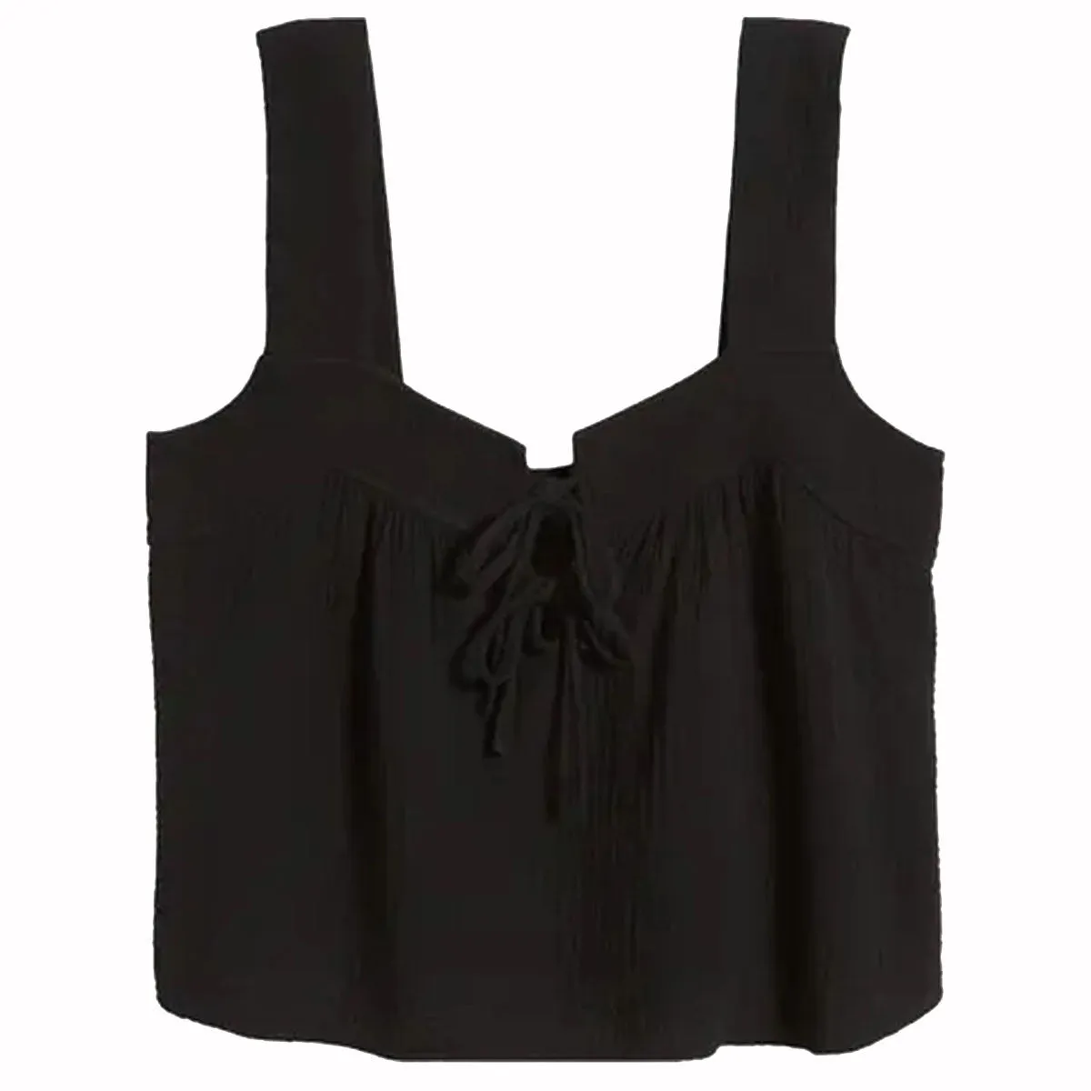 Rails Enya Top Black Gauze