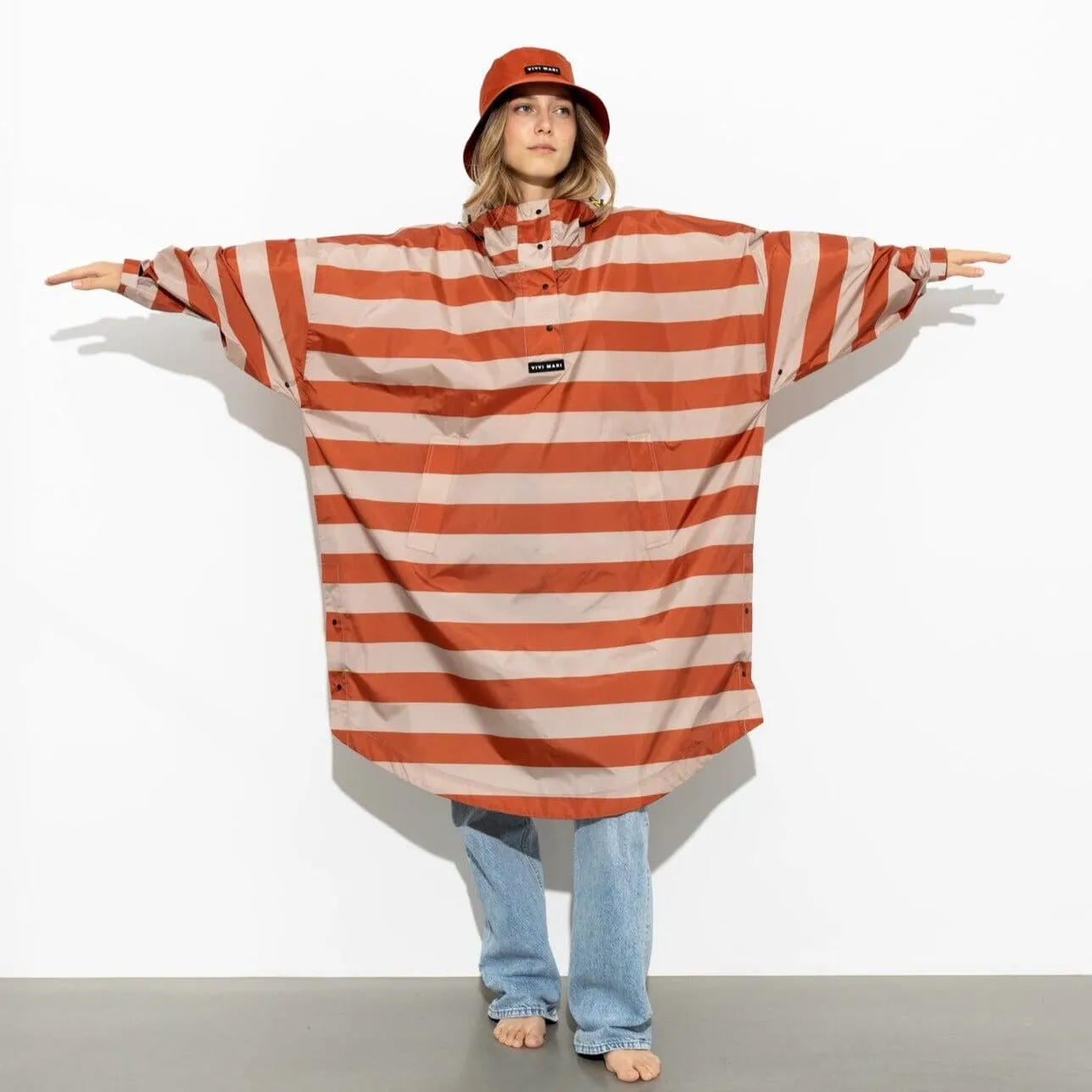 Regencape Poncho "Bold Stripes"