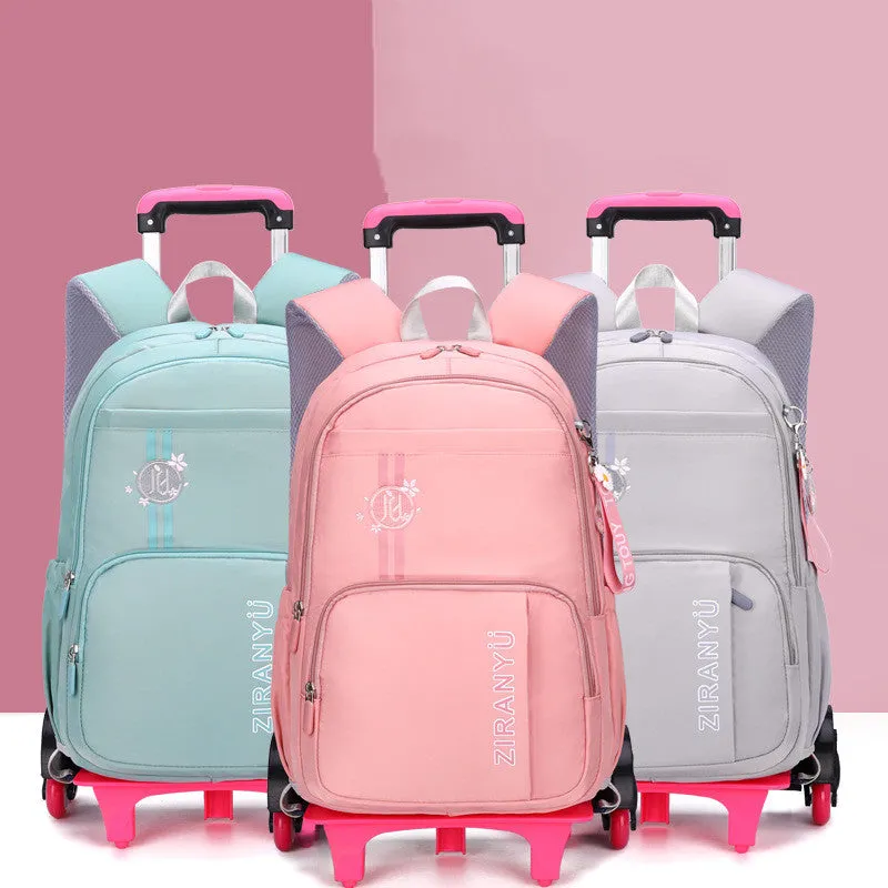 Removable Kids Trolley Backpack