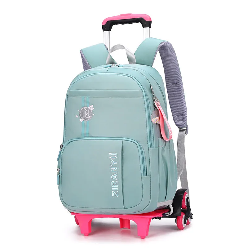 Removable Kids Trolley Backpack