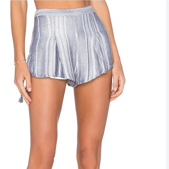 Revolve The jet set Diaries Women's Las Reyes Shorts Dark Stripe Size Medium