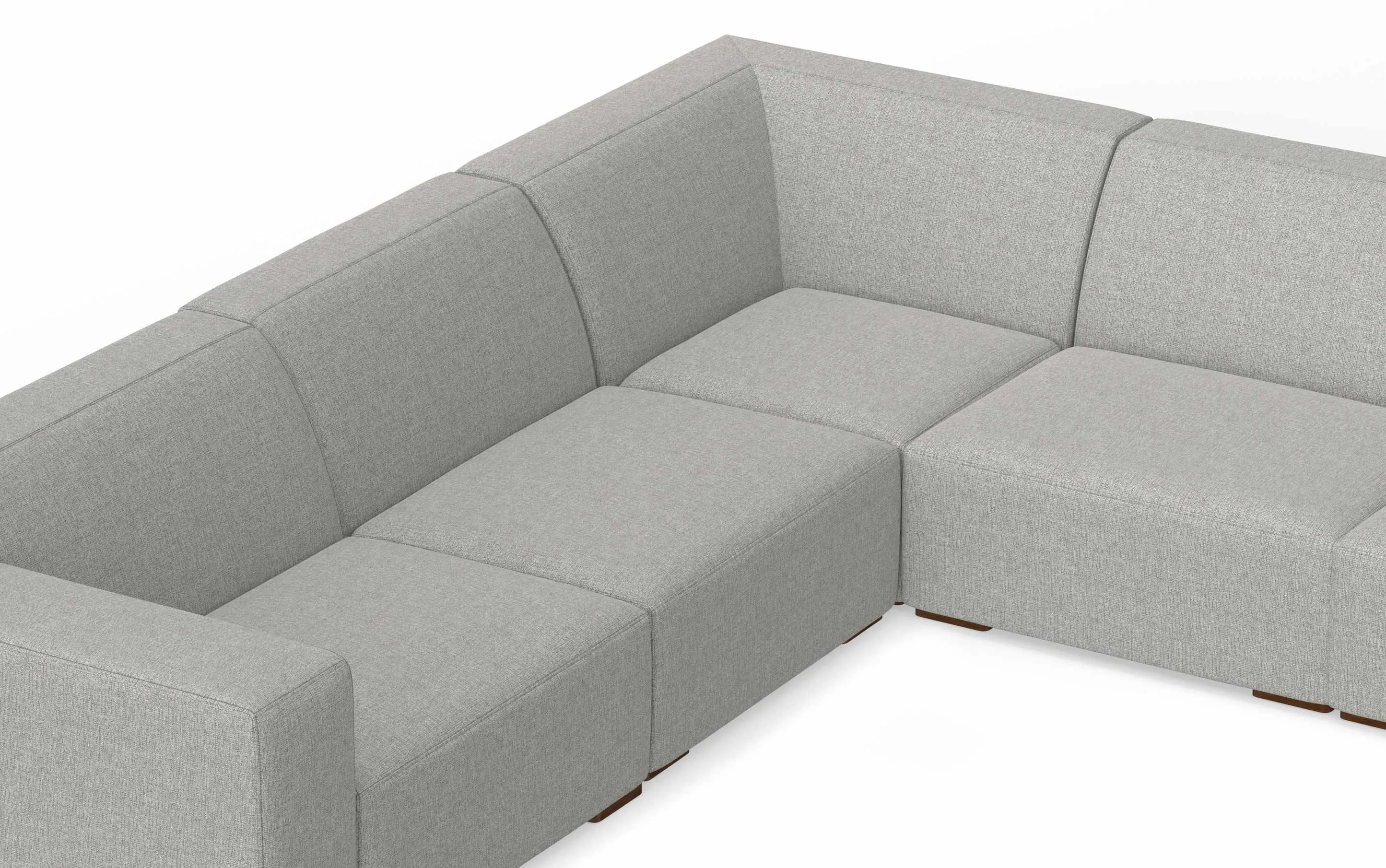 Rex U-Shaped Sectional in Performance Fabric