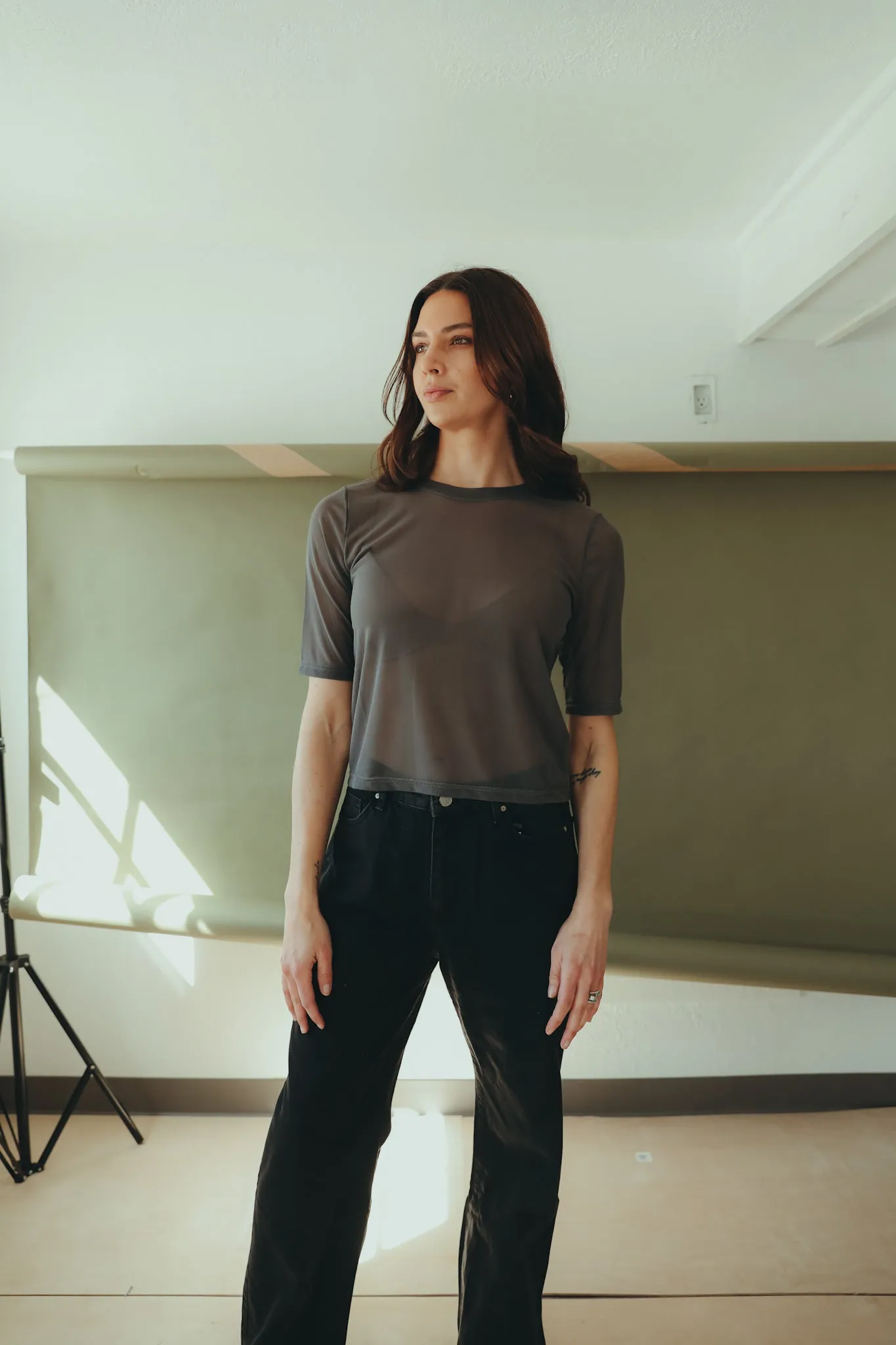 Riley Mesh Tee