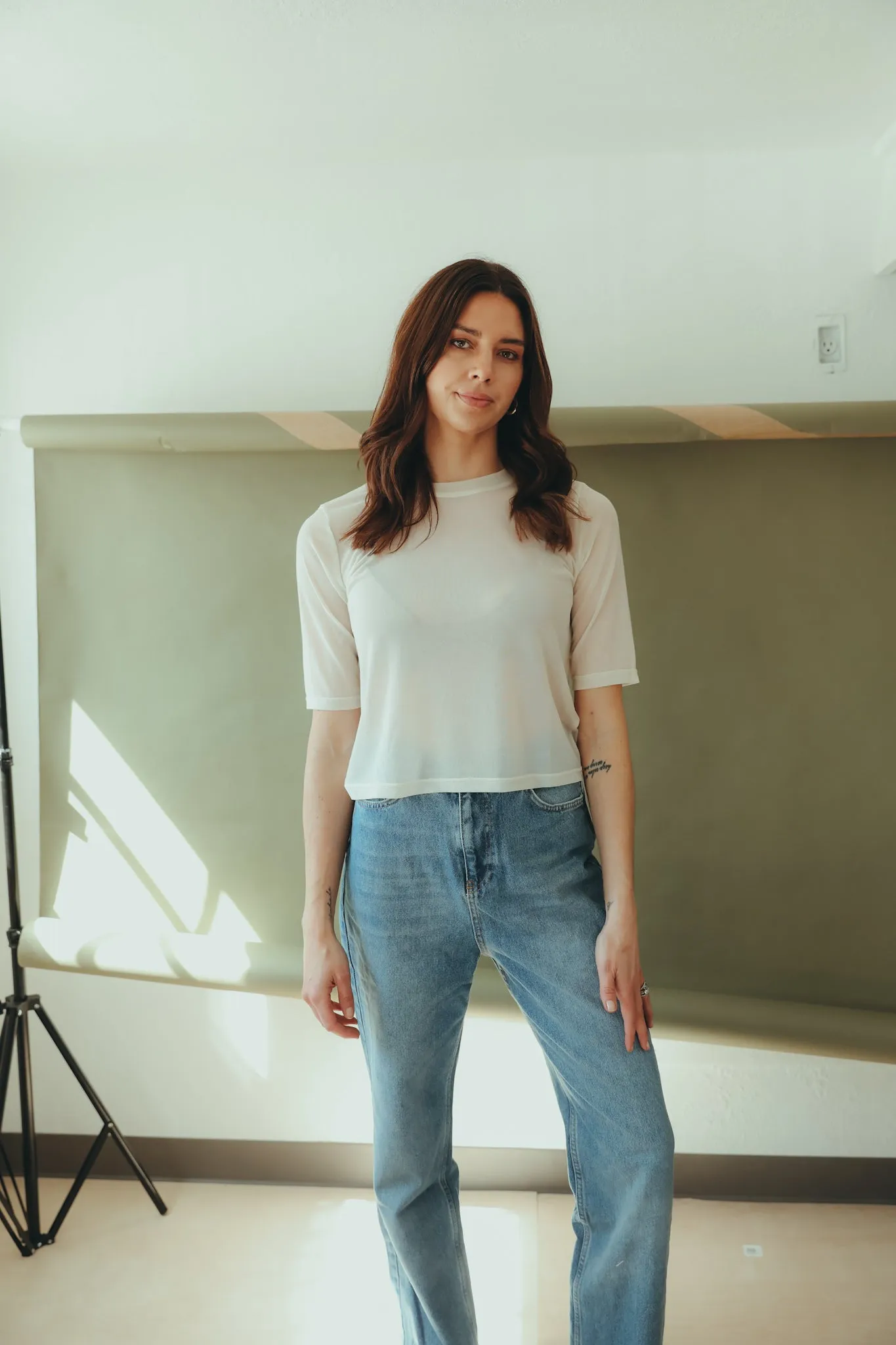 Riley Mesh Tee