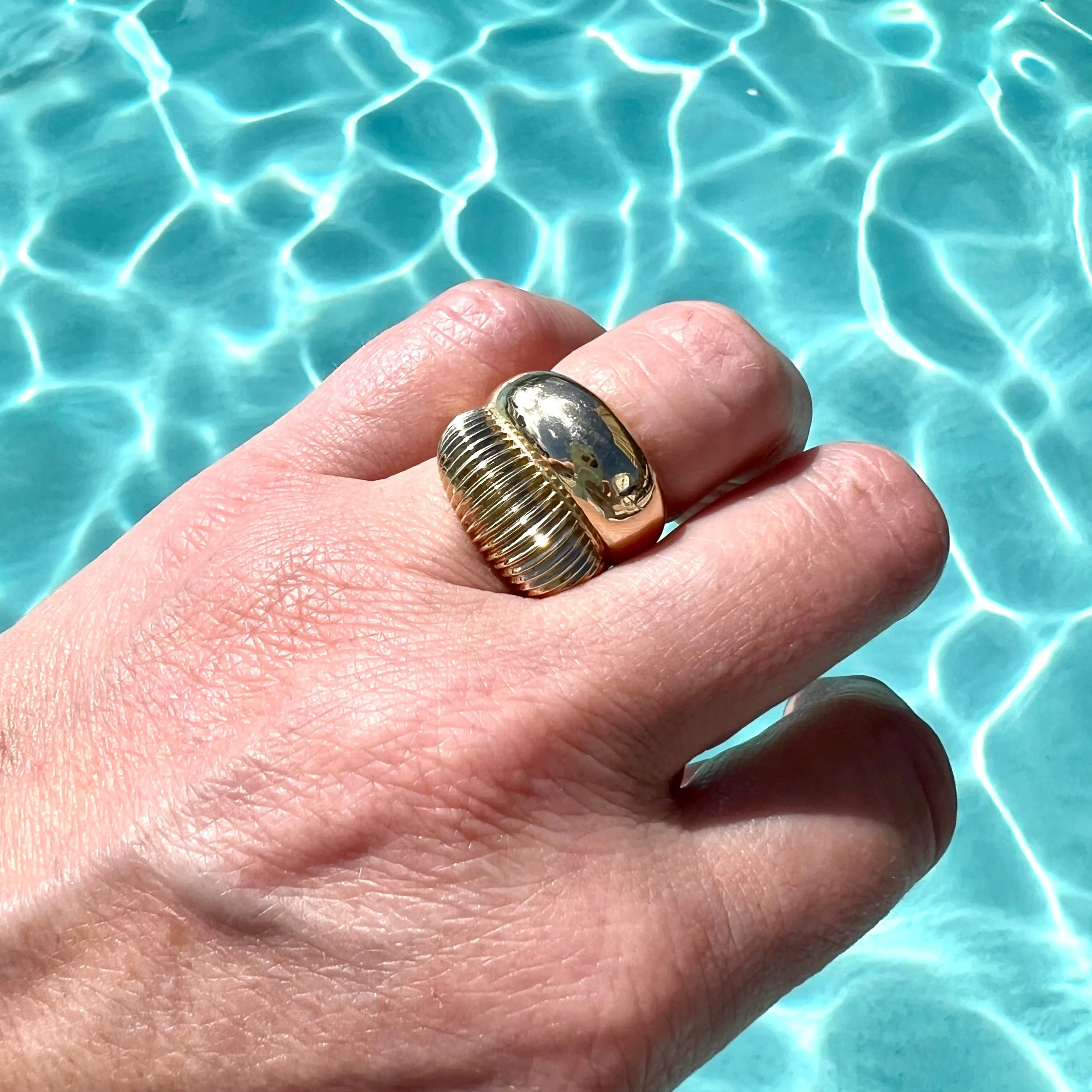 Rinna Ring: 14K Yellow Gold