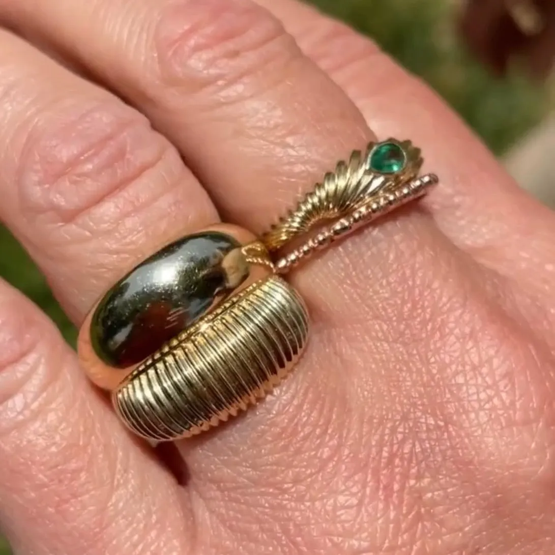 Rinna Ring: 14K Yellow Gold