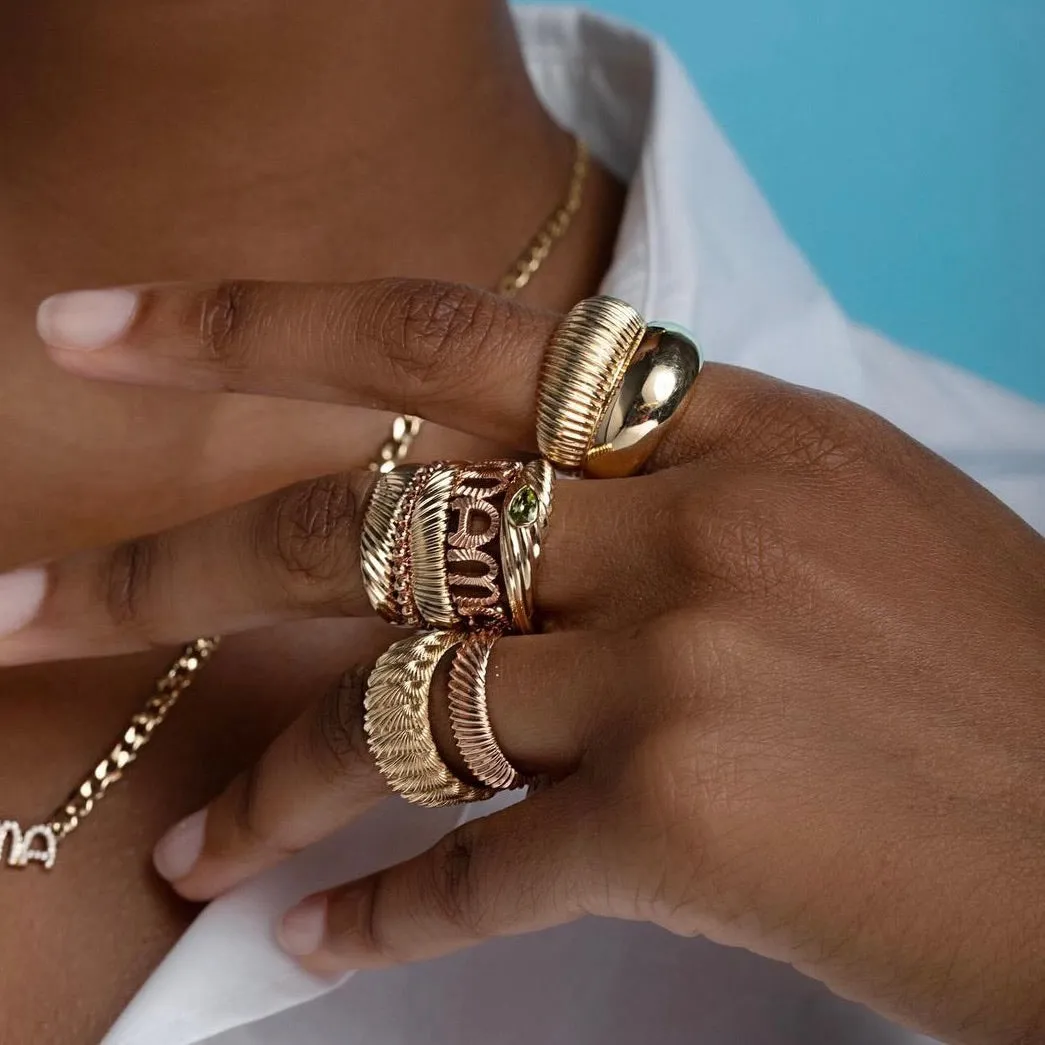 Rinna Ring: 14K Yellow Gold