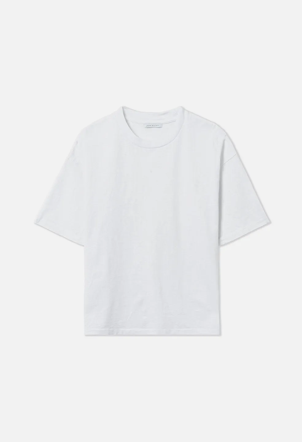 Riviera Cropped Tee / White
