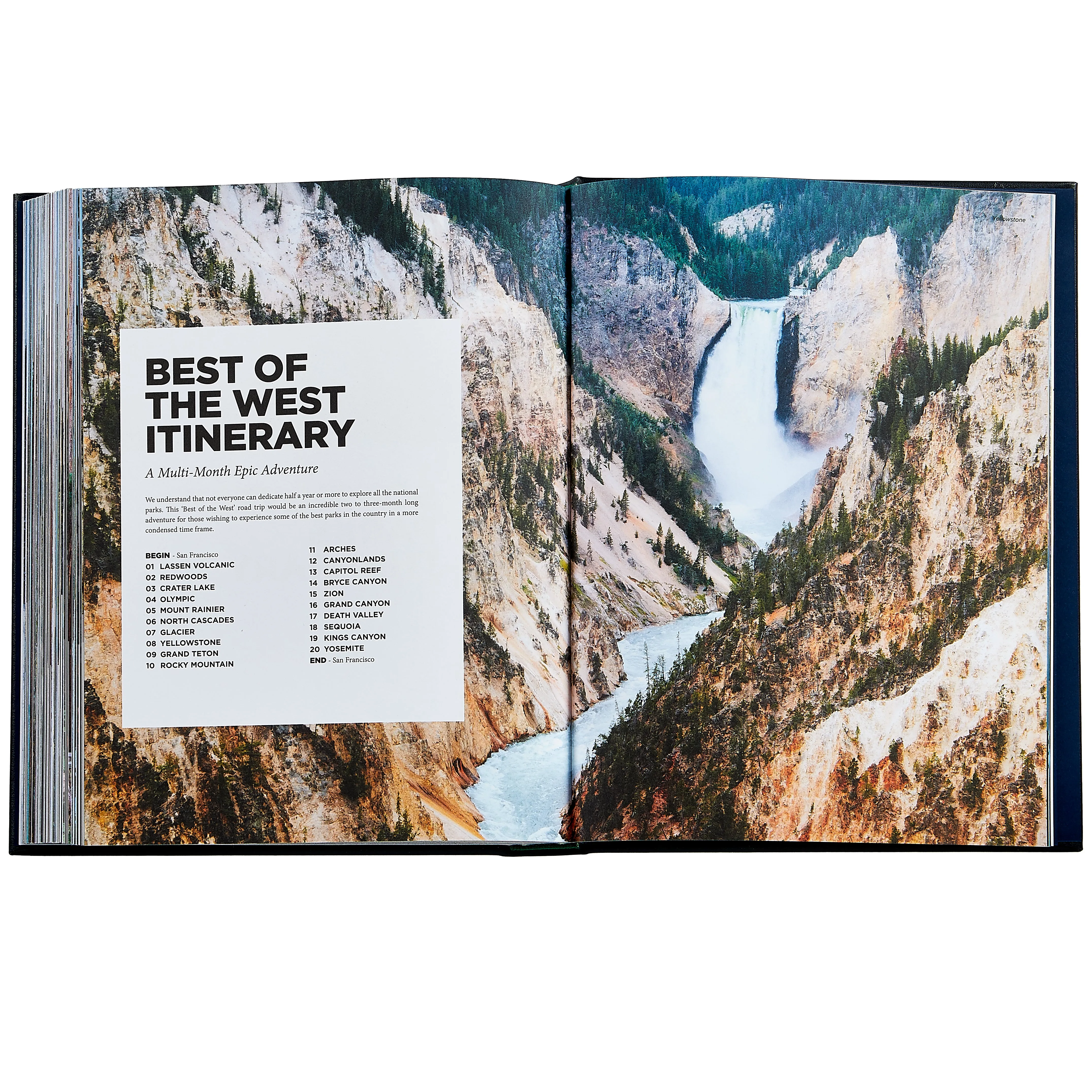 Roaming America Leather Bound Keepsake Book