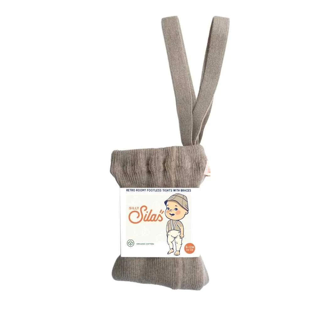 Roomy Leggings mit Hosenträgern - Extra Weit aus 100% Bio-Baumwolle