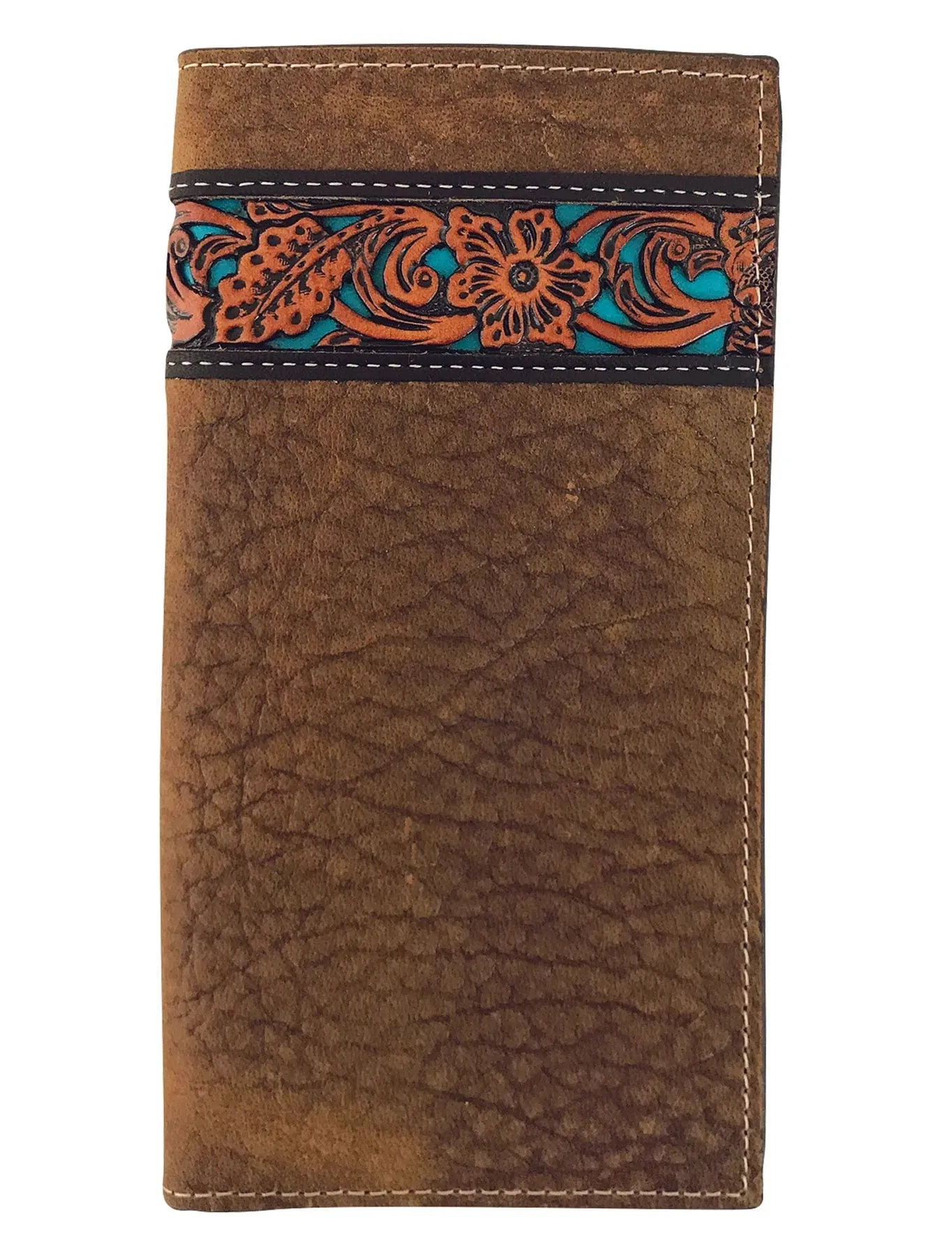 Roper Rodeo Wallet - Tooled Leather Tan 8152100