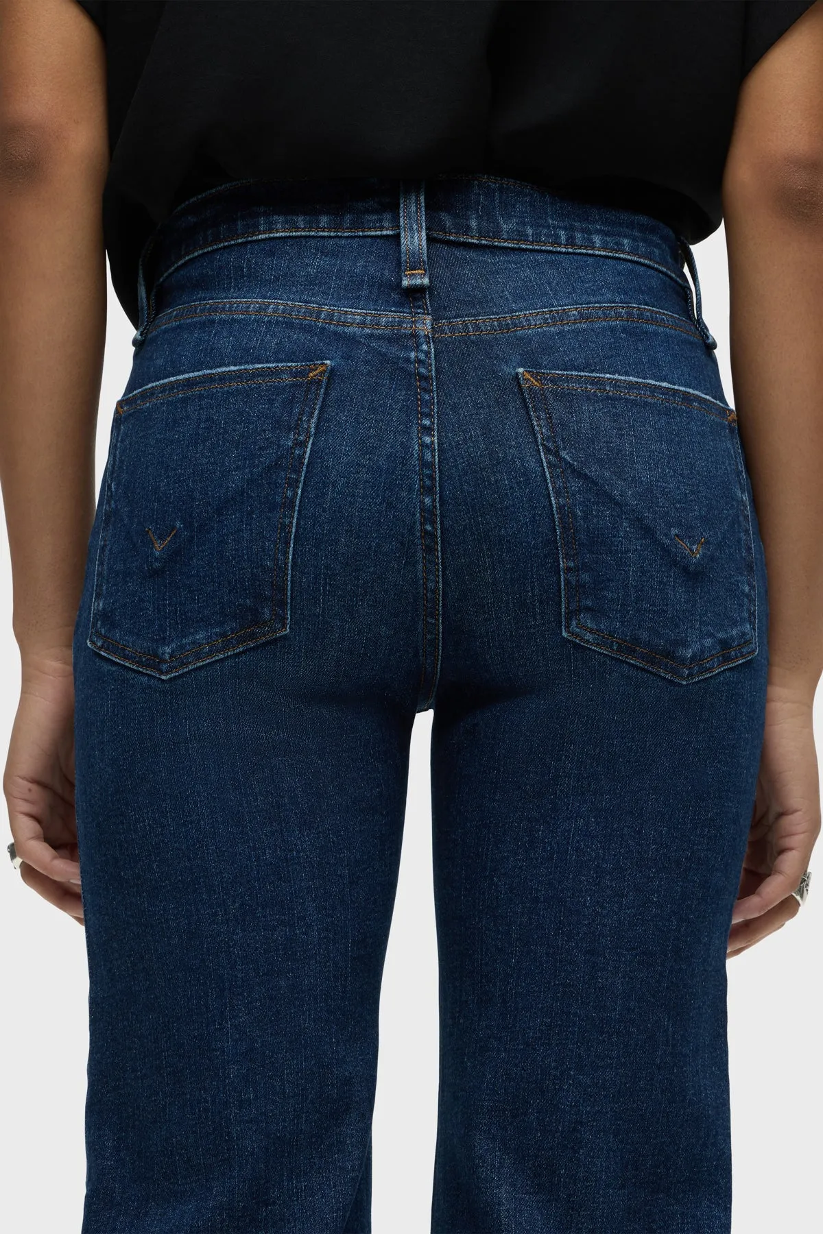 Rosie High-Rise Wide Leg Ankle Jean
