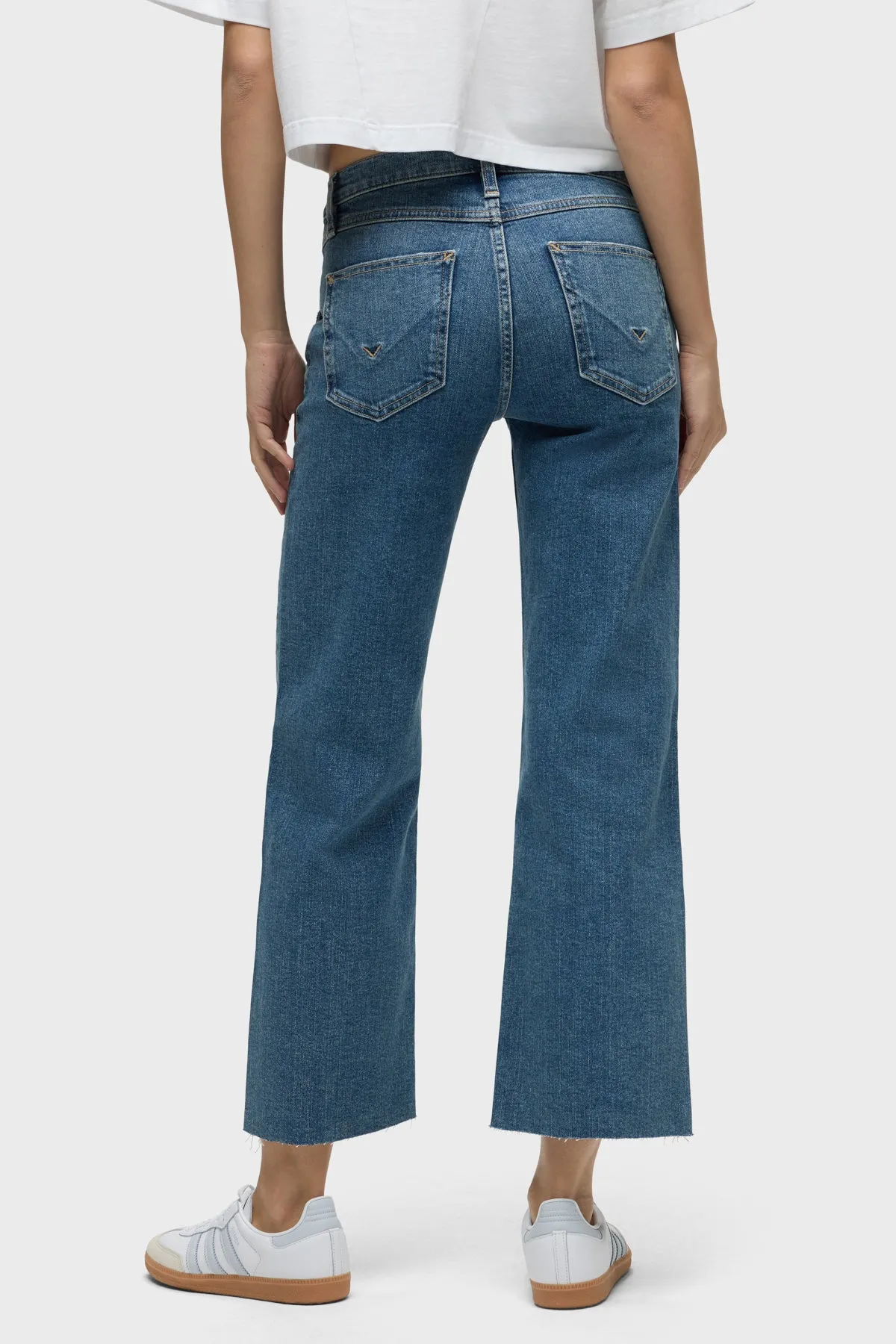 Rosie High-Rise Wide Leg Ankle Jean